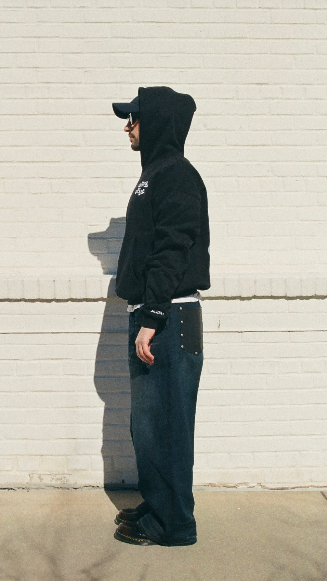 "Your Eyes Betrayed You" Heavyweight Hoodie - Charcoal Black