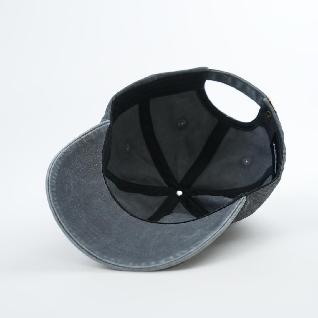 "INTERWTINED" Cap - Vintage Washed Graphite Grey