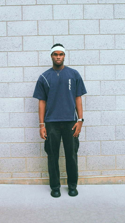 "Your Eyes Betrayed You" Tshirt - Navy Blue